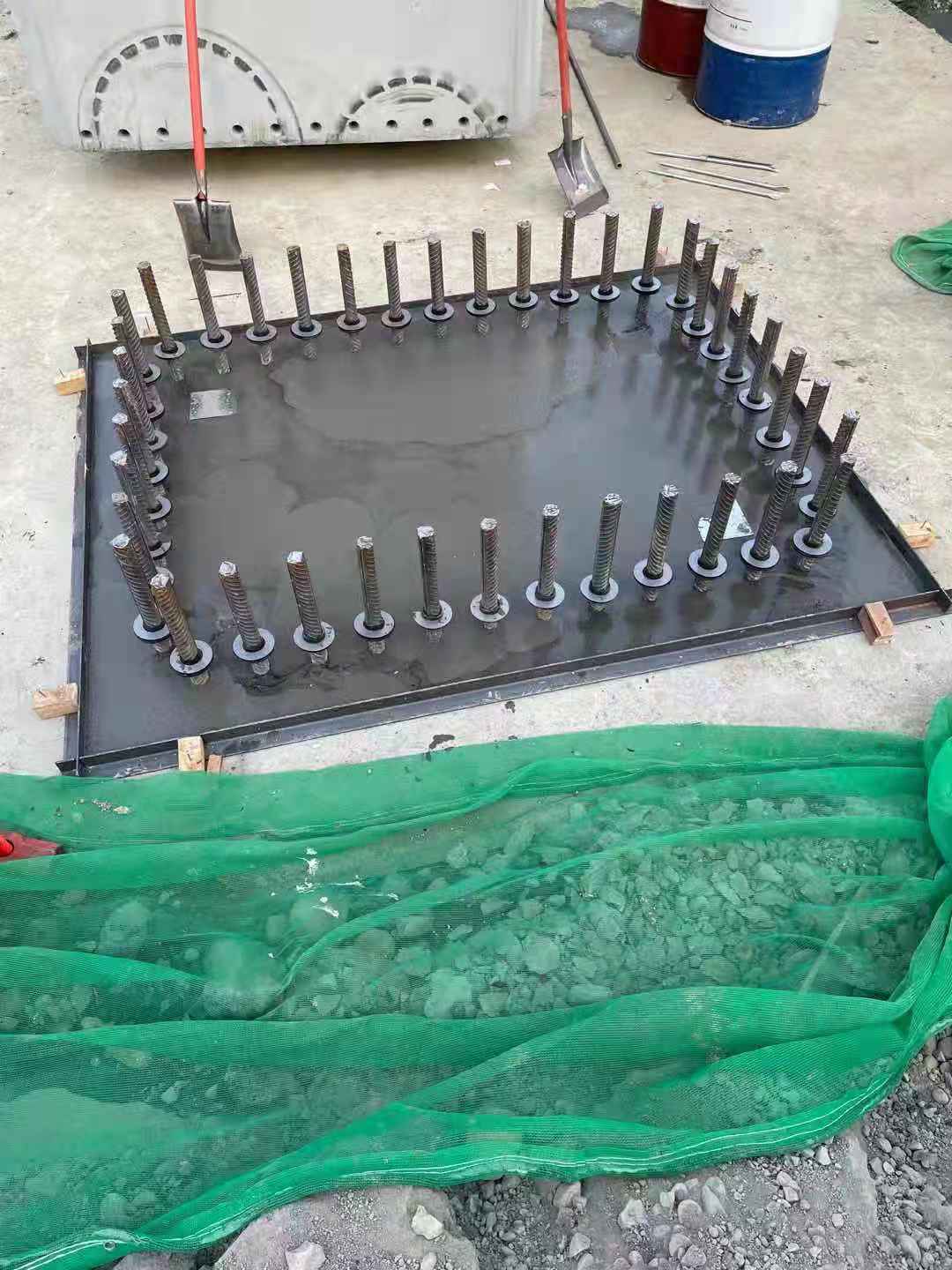 HR-9座浆料流动性装配式桥梁座浆施工图片1.jpg